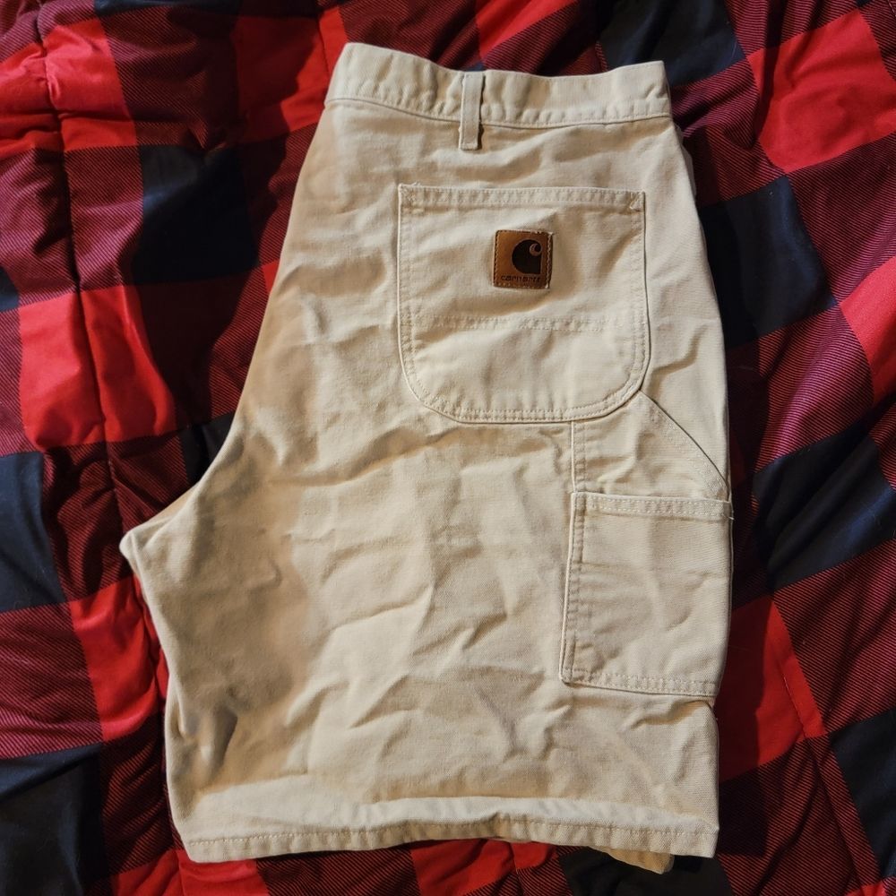 Carhartt men's shorts tan sz 42